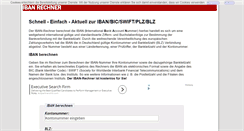 Desktop Screenshot of iban-rechner.net